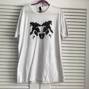 Massive Attack Mezzanine XXI 2019 tour Rorschach t shirt size XL